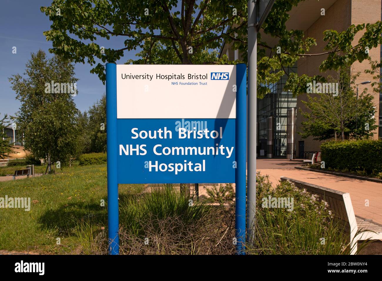 South Bristol NHS Community Hospital, Hengrove, Bristol, Großbritannien Stockfoto
