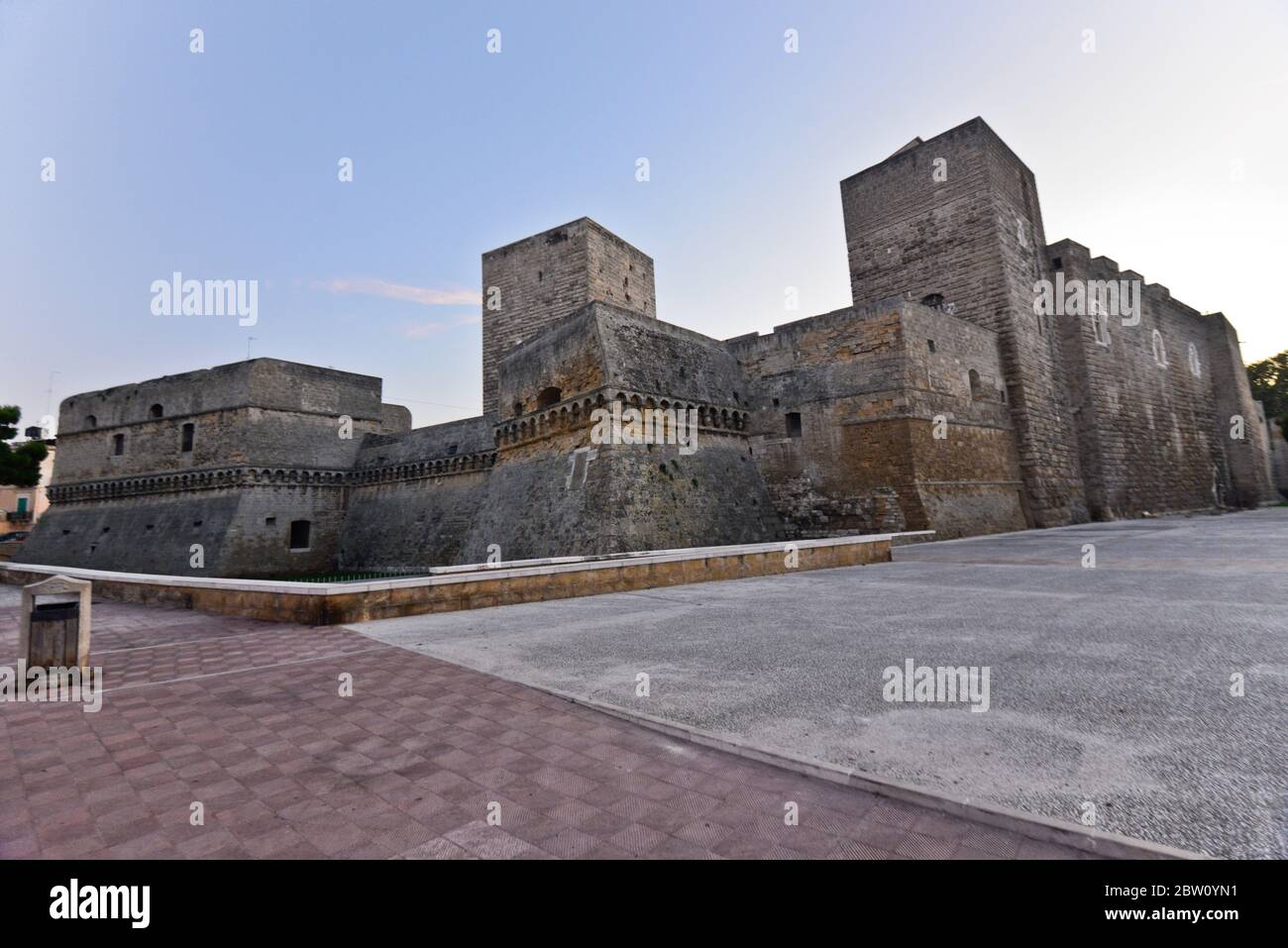 Castello Svevo di Bari (Schloss Bari), Italien Stockfoto