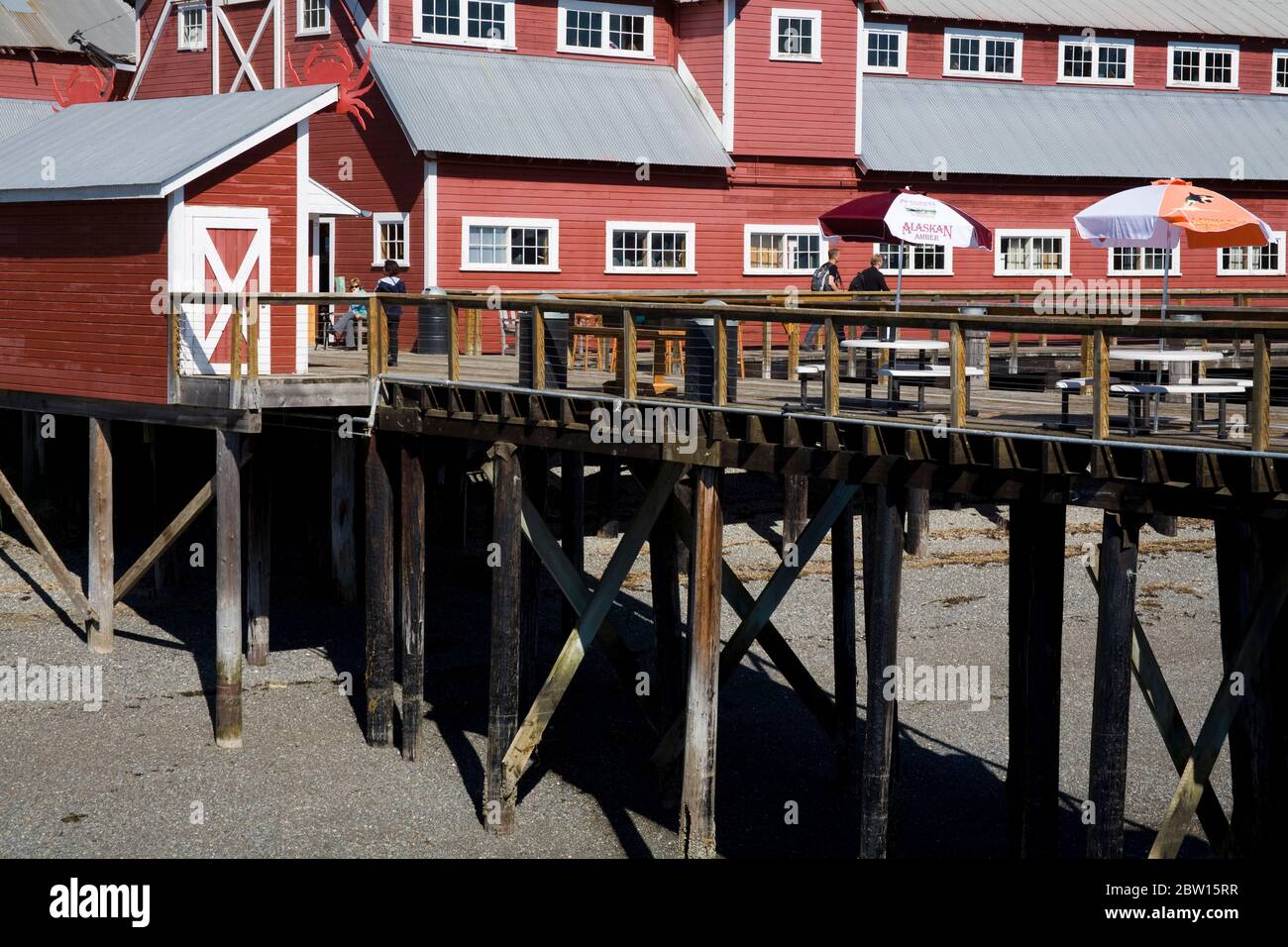 ICY Strait Point Cannery Museum, Hoonah City, Chichagof Island, Southeast Alaska, USA Stockfoto
