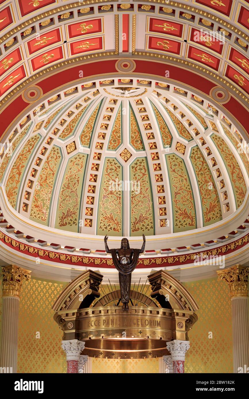 Kathedrale-Basilika der Unbefleckten Empfängnis, Mobile, Alabama, USA Stockfoto