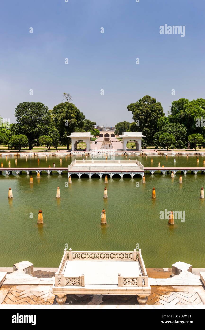 Shalimar Gardens, Shalamar Gardens, Mogulreich, Lahore, Punjab Province, Pakistan, Südasien, Asien Stockfoto