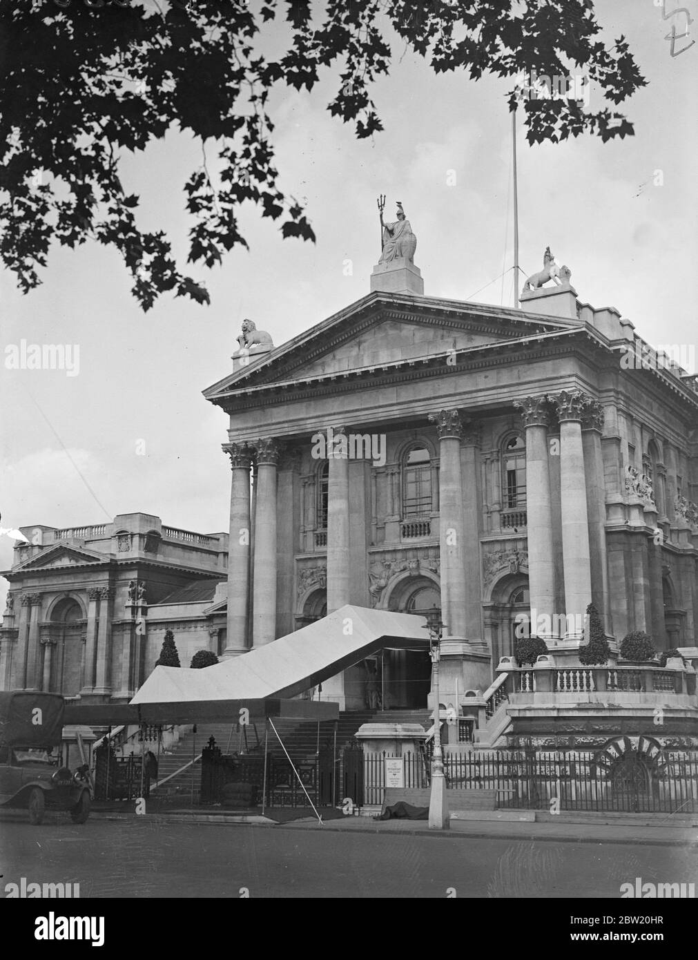 Die neue Tate Gallery, die der König heute (Dienstag) eröffnet. Die Galerie wurde von Lord Duveen präsentiert. 29 Juni 1937 Stockfoto