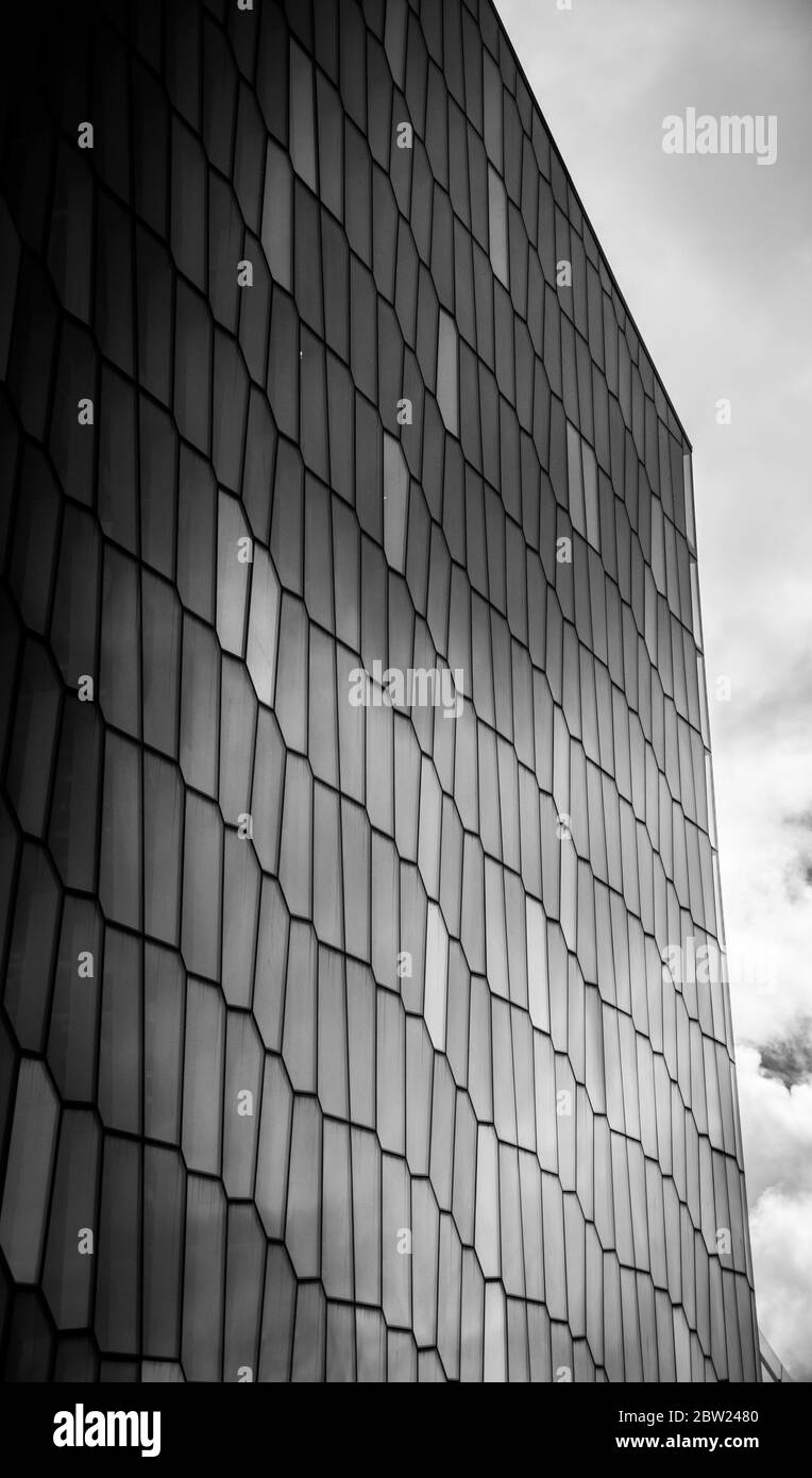 Teil der harpa-Oper in reykjavik Stockfoto