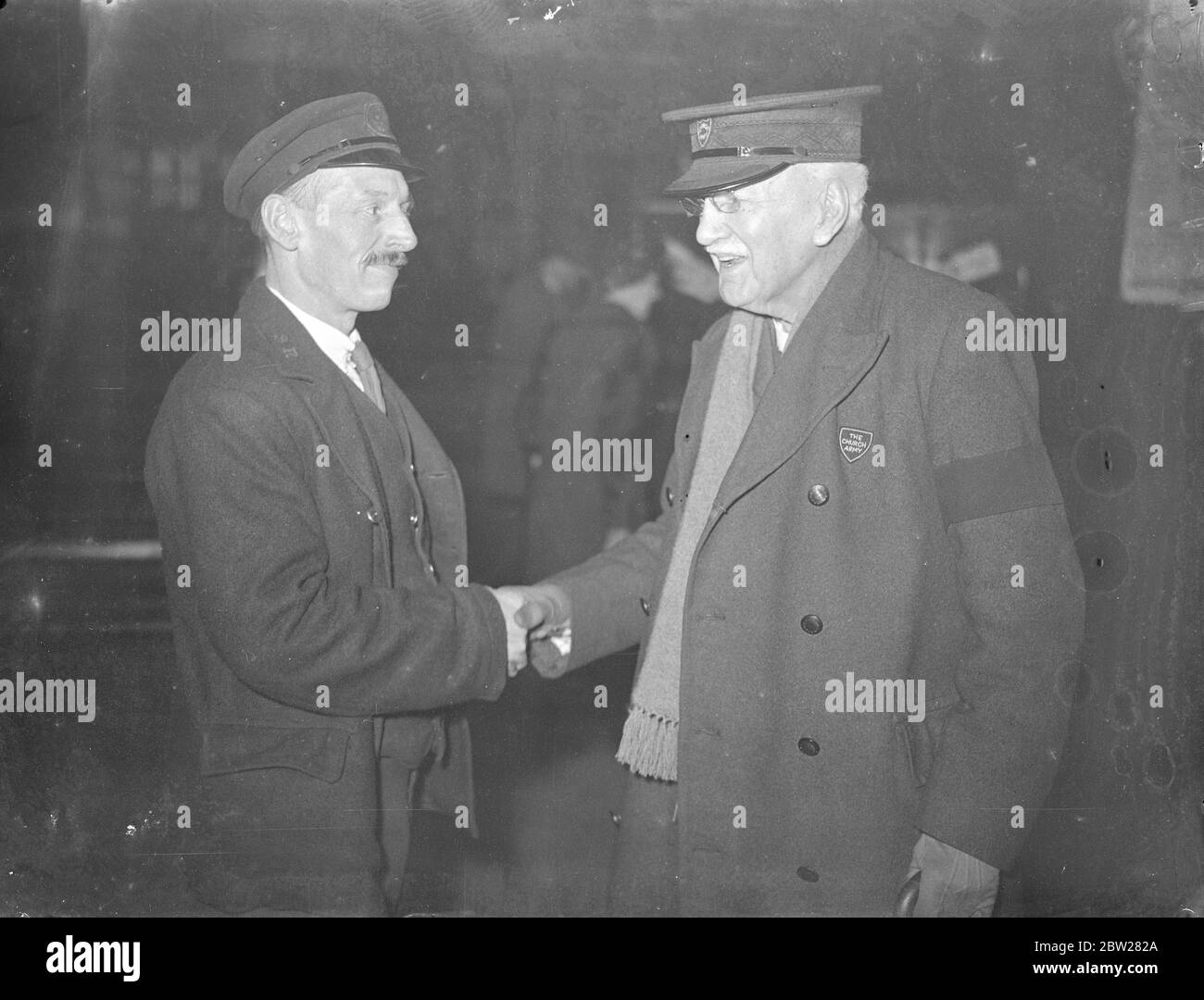 Präbendarium Carlile , Gründer und Leiter der Kirchenarmee feiert seinen 91. Geburtstag. 14. Januar 1938 Stockfoto