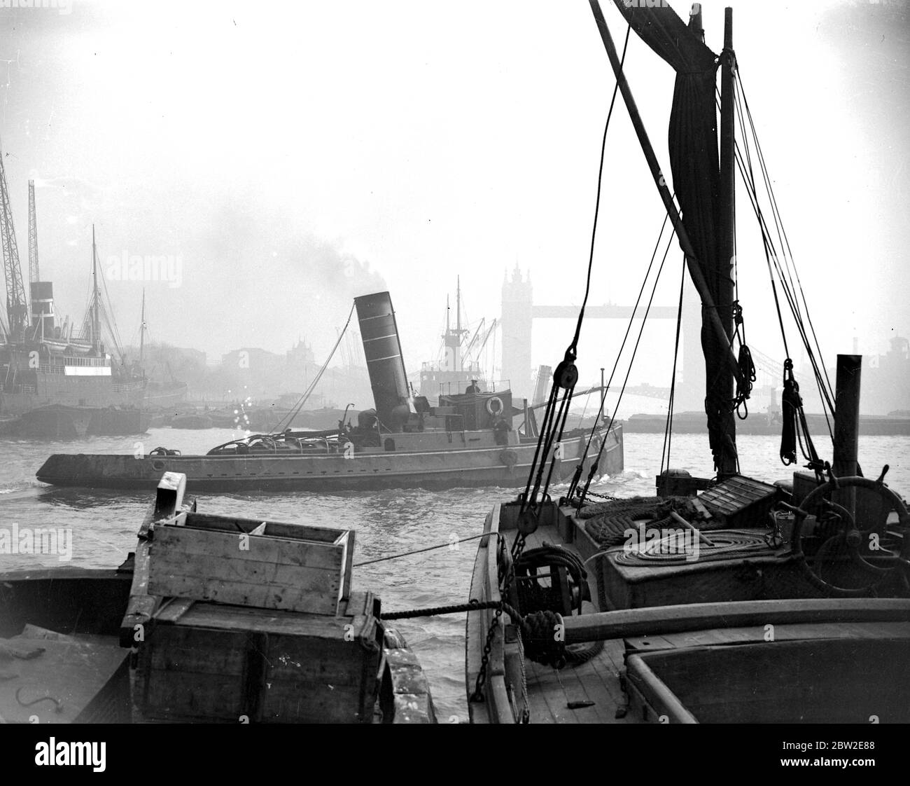 Pool von London. 1933 Stockfoto