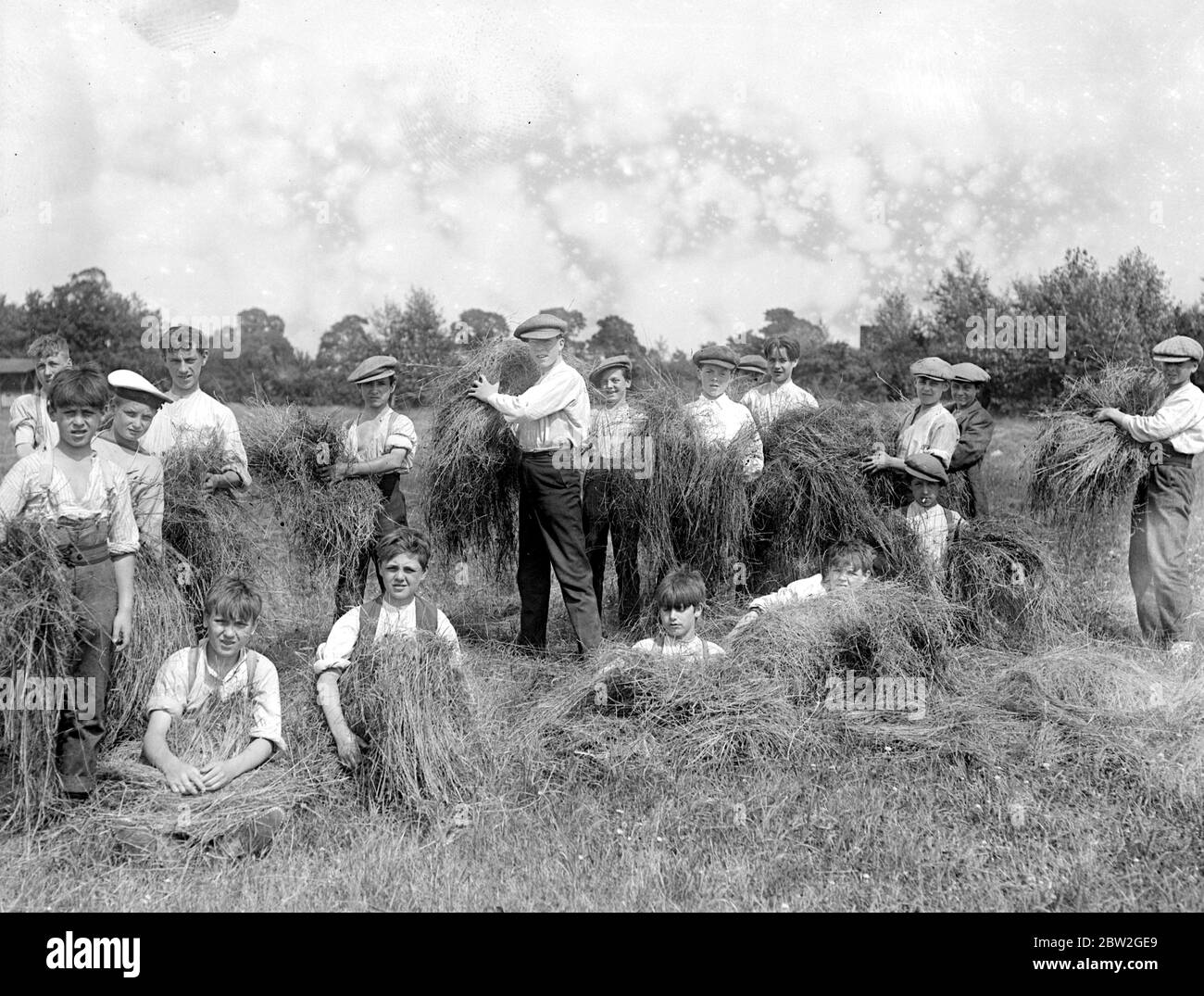 Woolwich Arsenal Boys Camp in Stanford-Le-Hope. Stockfoto