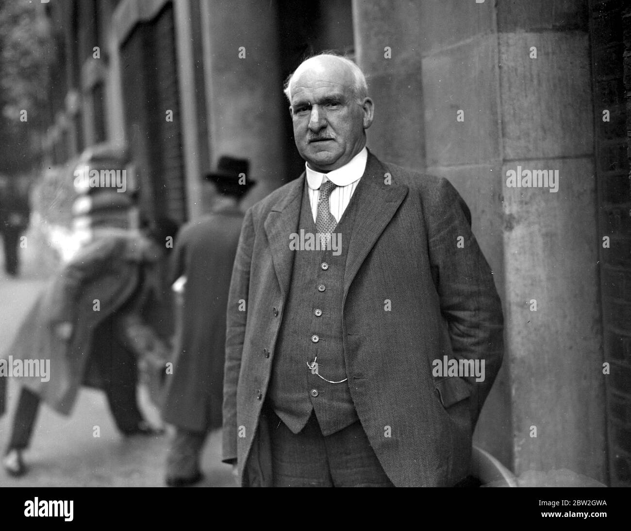 Herr W.Holmes, der neu gewählte Vorsitzende des T.U.C.. 27. September 1939 Stockfoto