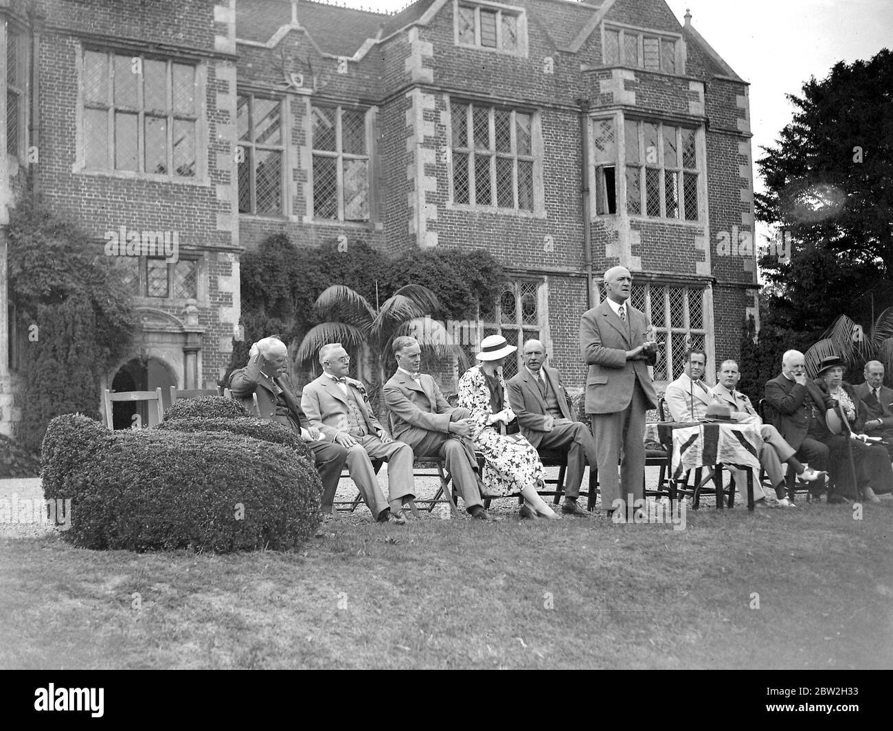 Smithers bei der Conservative Fete. 1934 Stockfoto