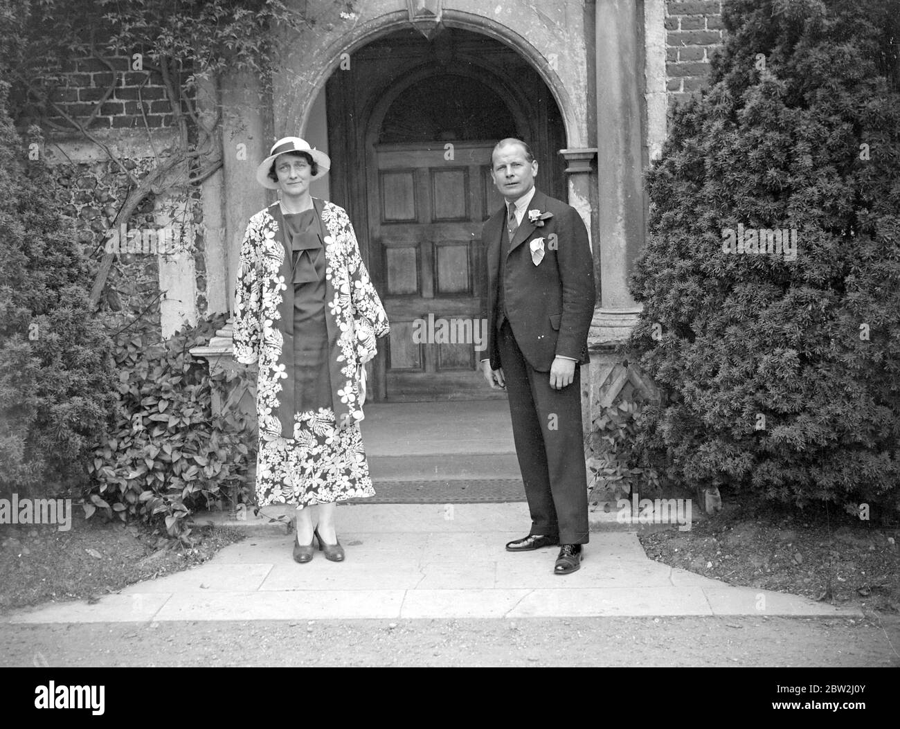 Herr und Frau Maris Wheelers. 1934 Stockfoto