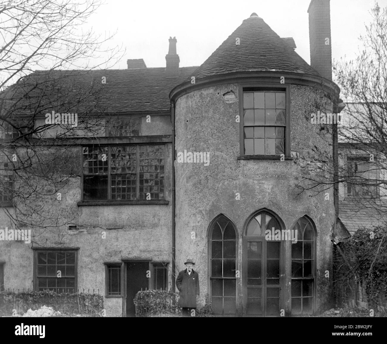 Sudbury (Suffolk) - der Geburtsort von Gainsborough. Februar 1920 Stockfoto