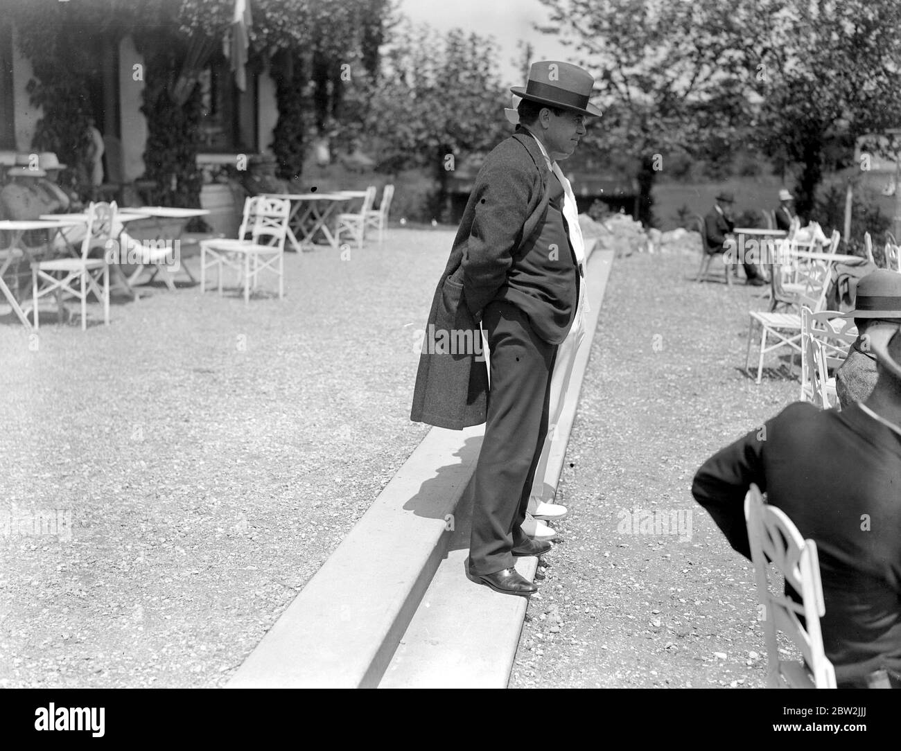 In Aix-Les-Bains, Lord Beaverbrook. 30 Mai 1923 Stockfoto