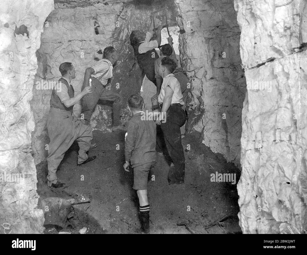 Dene Hole in Bexley, Kent. 1934 Stockfoto