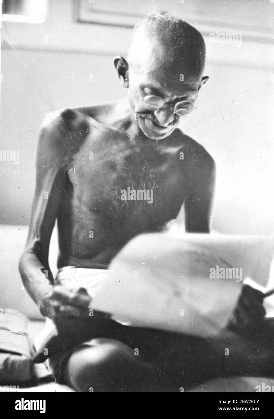 Gandhi. 1931 Stockfoto