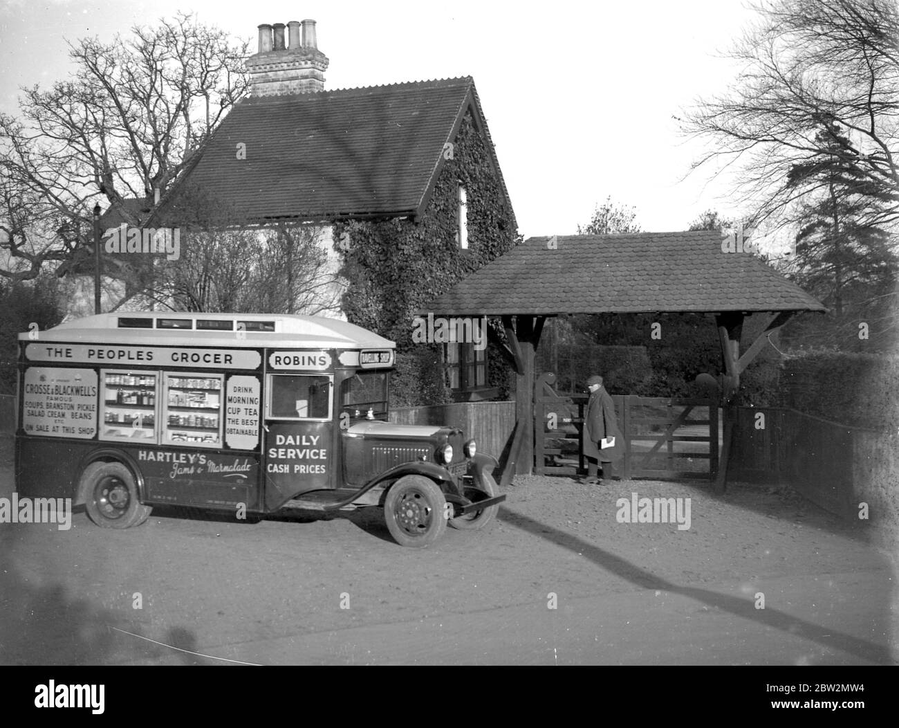 Mobile Shop: Robins Shop Bedford LKW. 1933 Stockfoto