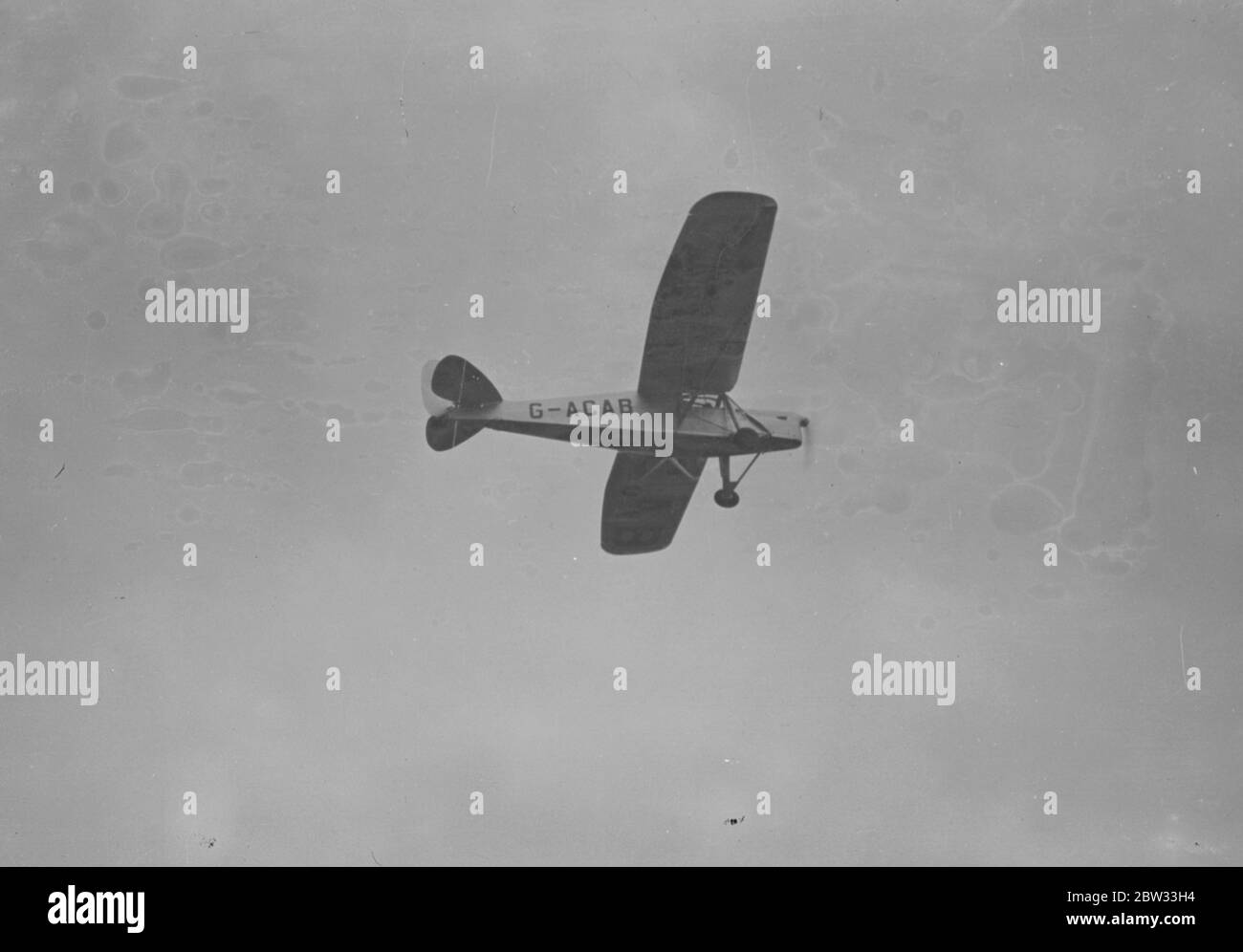 Frau Mollison ( Amy Johnson ) landet in Afrika einen Tag vor ihrem Mann. 16. November 1932 Stockfoto