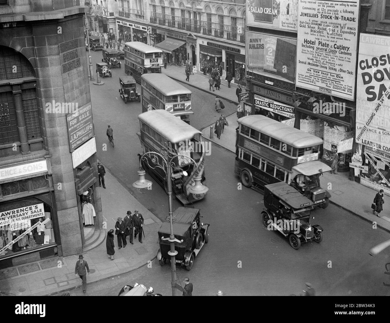 Strand London. Stockfoto