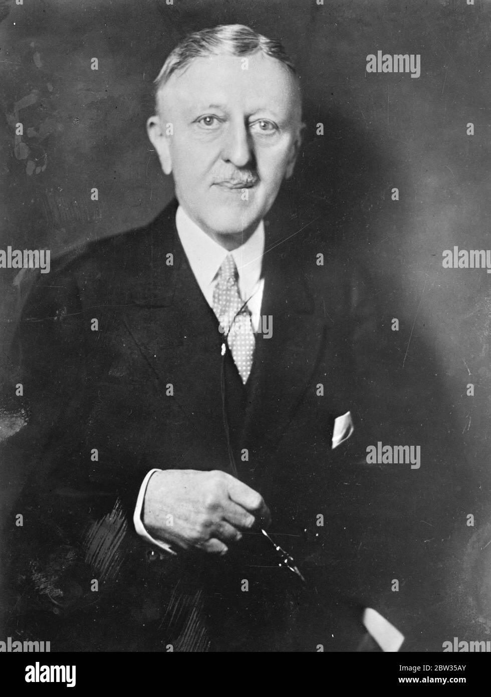 Zum Staatssekretär im Kabinett von Präsident Roosevelt ernannt. Es wird angekündigt, dass Herr William H Woobin SNR von New York , zum Finanzminister im Kabinett von Präsident Roosevelt ernannt wurde, das am 4. März sein Amt antritt. William H. Woodwin SNR, der Minister für Schatzei im Roosevelt-Kabinett . 22 Februar 1933 Stockfoto