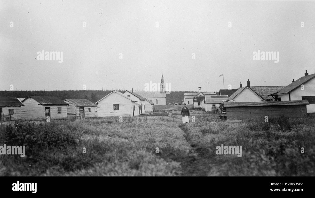 Gute Hoffnung Mackenzie District N W Territory . 11 März 1933 Stockfoto