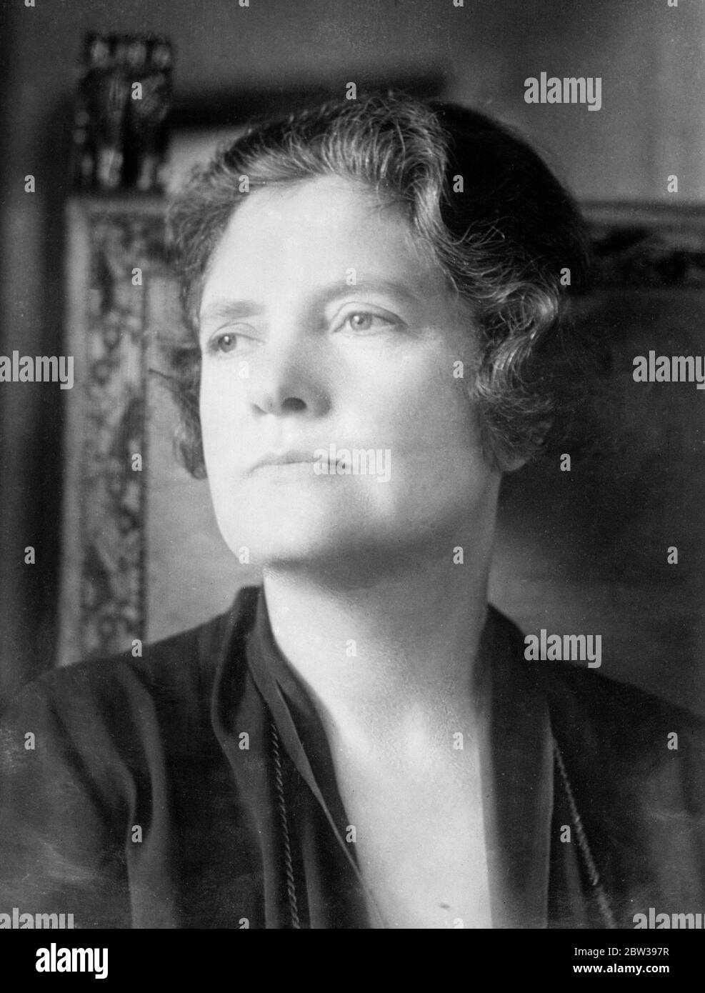 Lady Rhondda ( Margaret Haig Thomas ), hat vor kurzem ihre Memoiren veröffentlicht . März 1933 30er, 30er, 30er, 30er, 30er, 30er, 30er Stockfoto