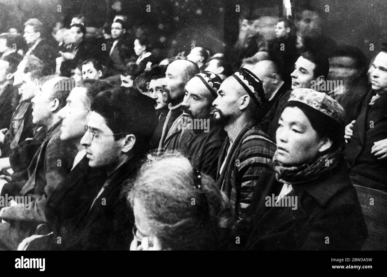 Moskau hat einen eigenen Völkerbund. Januar 1934 Stockfoto
