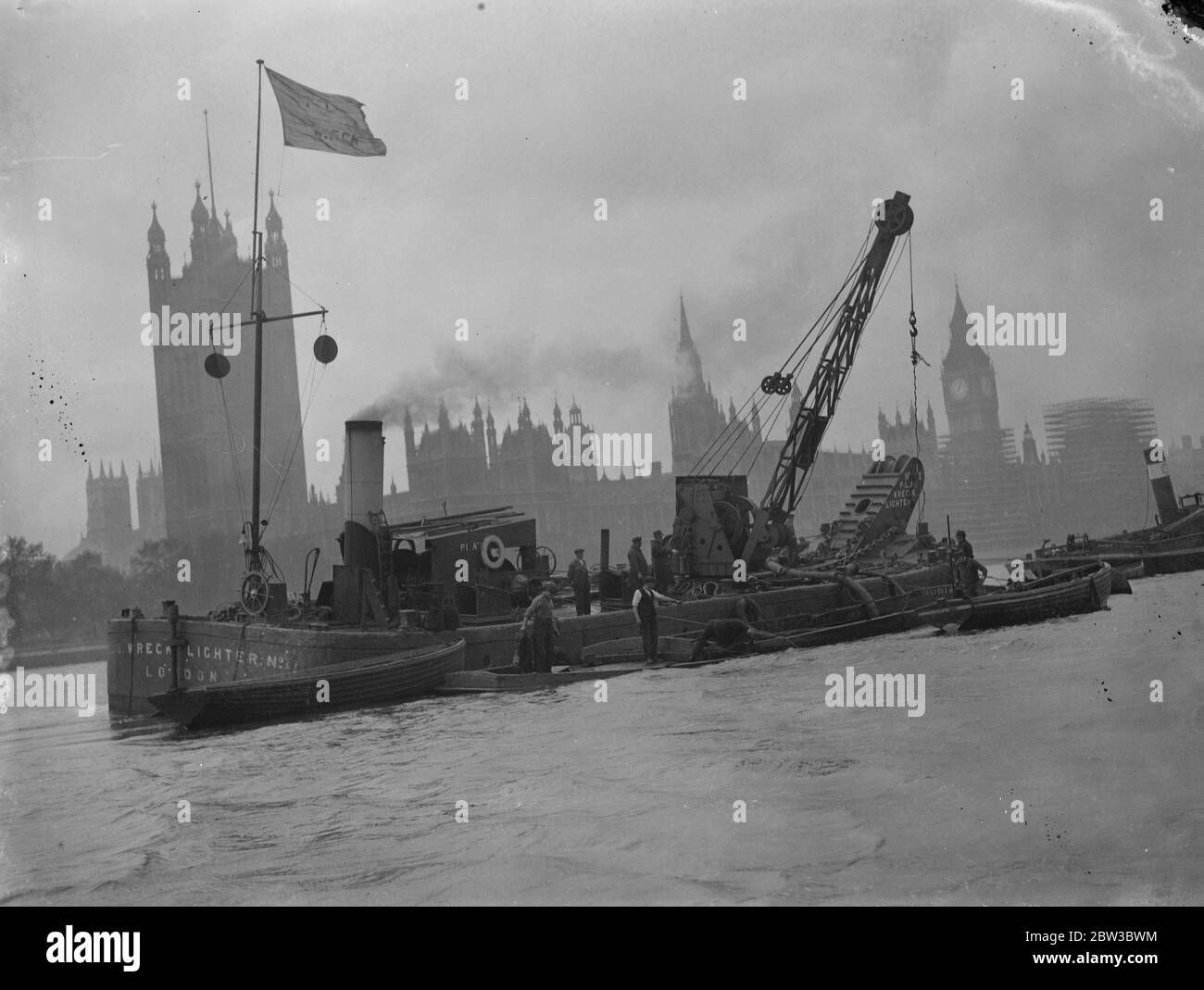 Historische thames barge SchwarzweißStockfotos und bilder Alamy