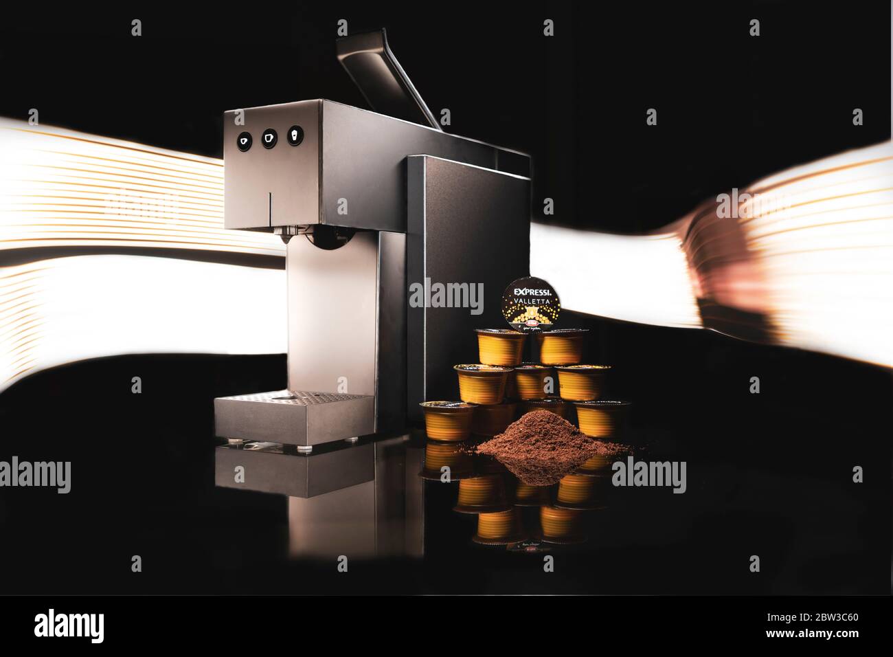 Kaffee-Liebhaber Stockfoto