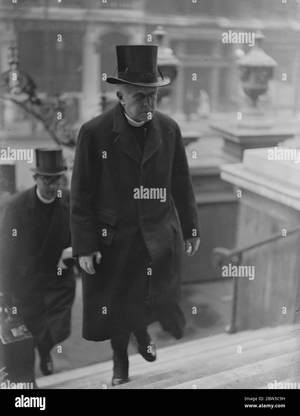 Erzbischof von Canterbury in der Stadtkirche . November 1934 Stockfoto