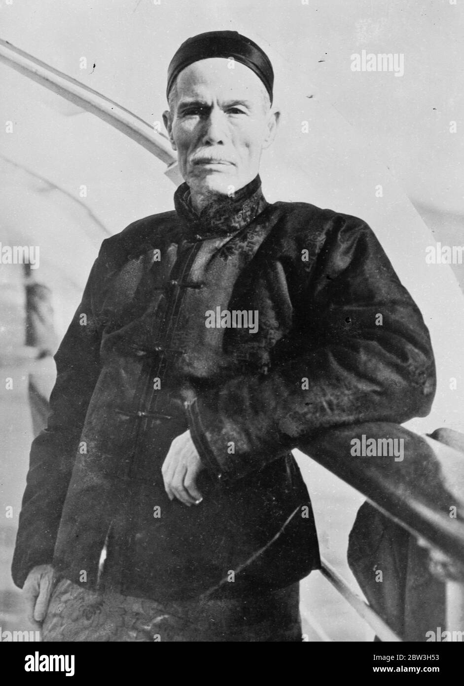 Sir Robert Ho Jang . Chinesischer Millionär . 25. Oktober 1935 Stockfoto