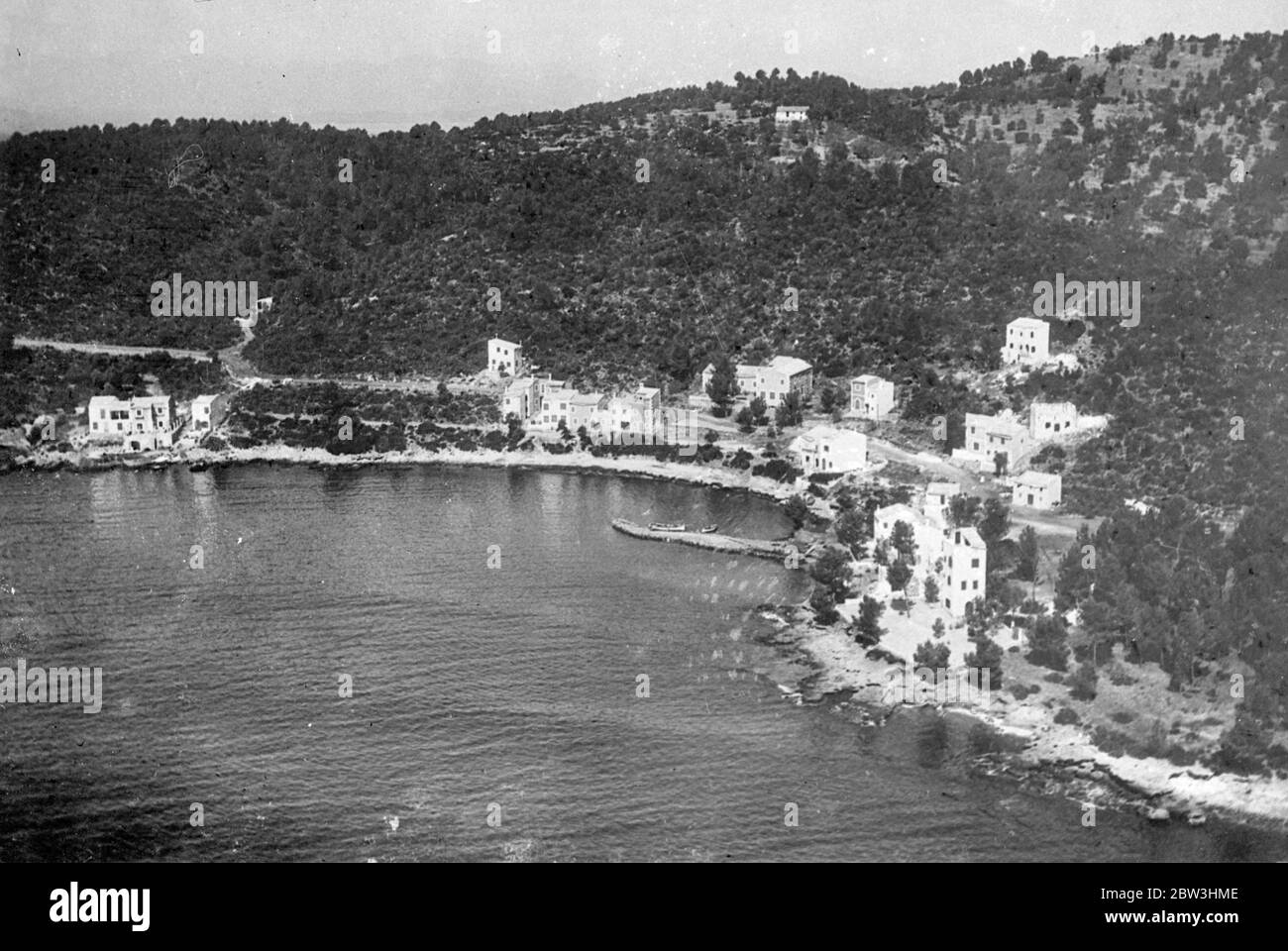 Pollensa auf der Insel Mallorca (Ballearic Islands, Spanien) Foto zeigt: . Juli 1936, 27 Stockfoto