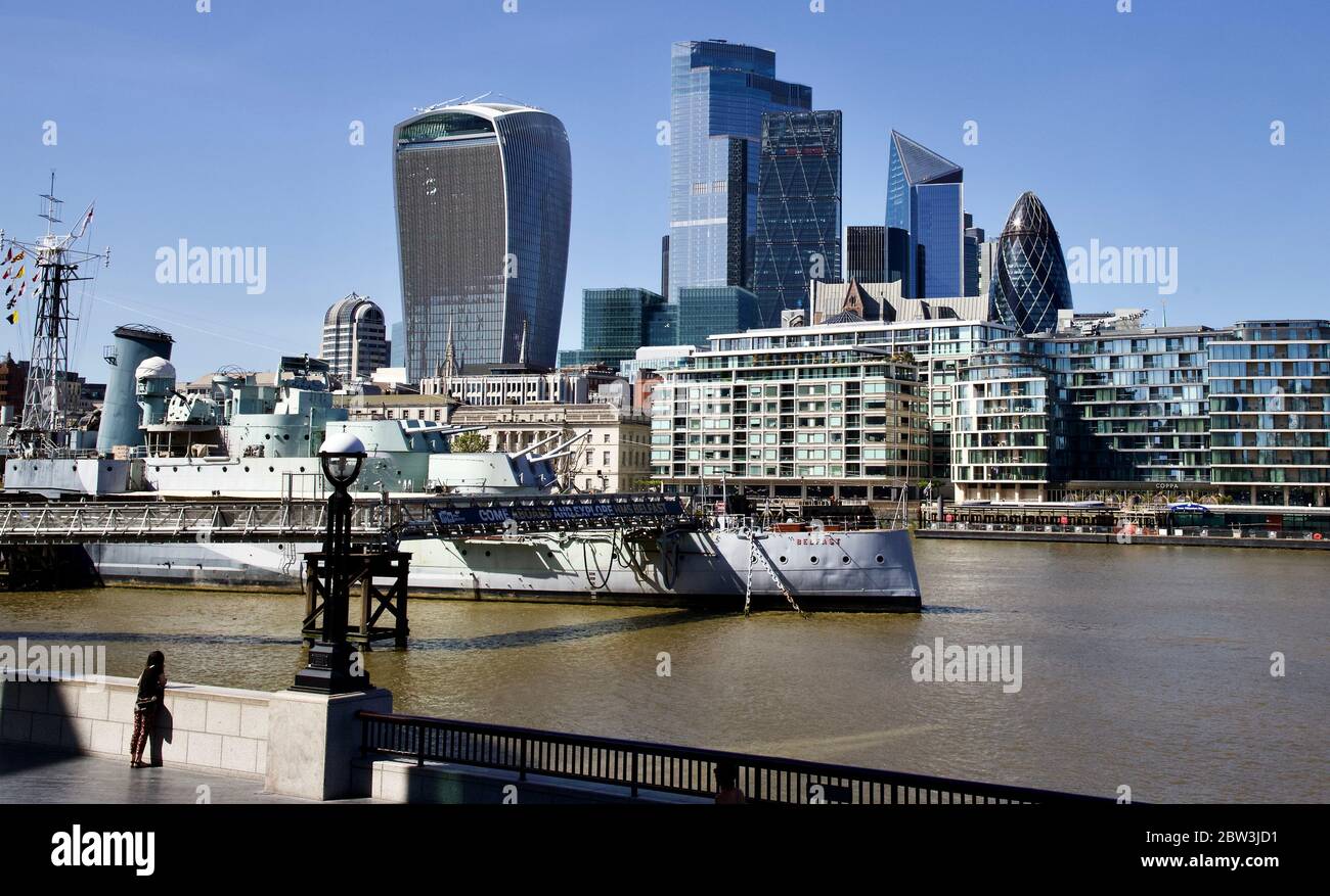 London während der Quarantäne Stockfoto