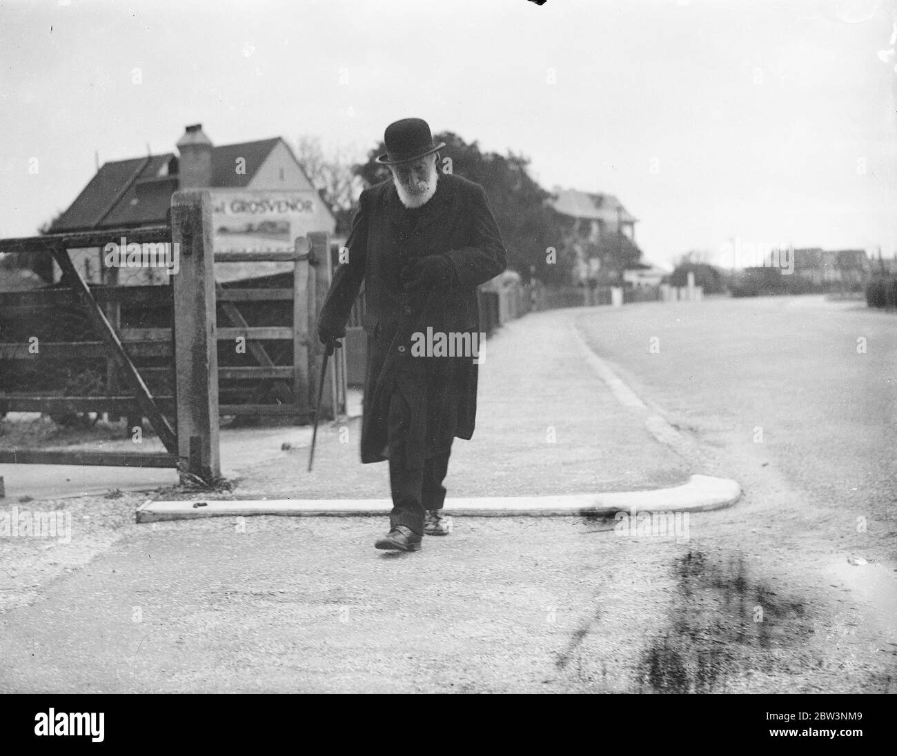 Großbritanniens älteste Armee Offizier tot. Oberstleutnant Cotton Edwin Theobald . 30. November 1935 Stockfoto