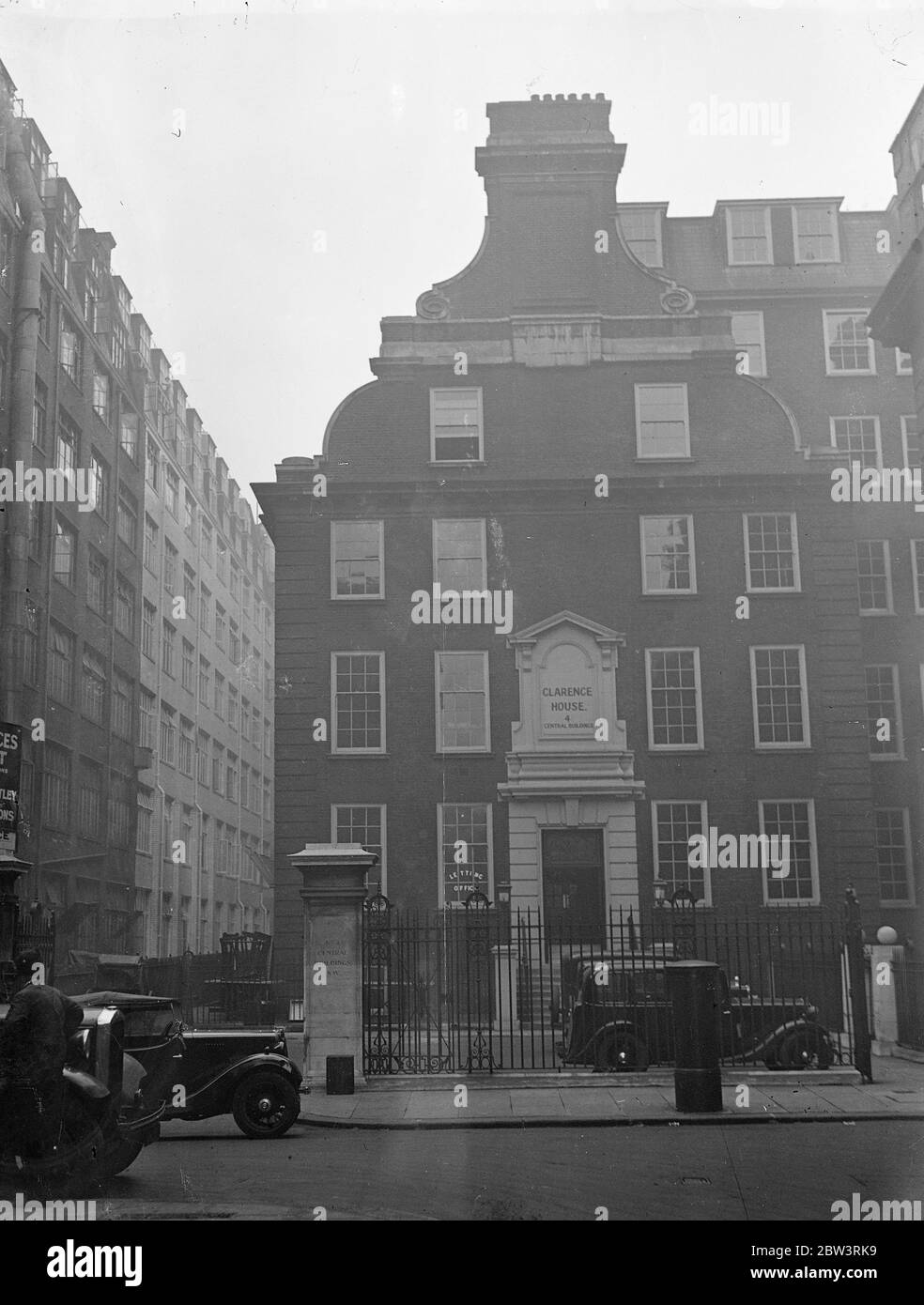 Hauptgeschäft der Naval Conference in Clarence House, Westminster abgewickelt werden. Clarence House , Matthew Parker Street , Westminster . 28. November 1935 Stockfoto