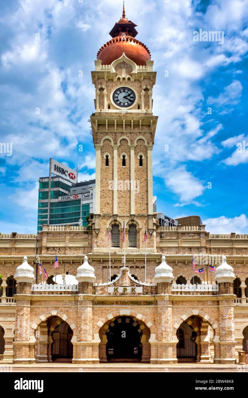 Sultan Abdul Samad Gebäude, Kuala Lumpur, Malaysia Stockfoto