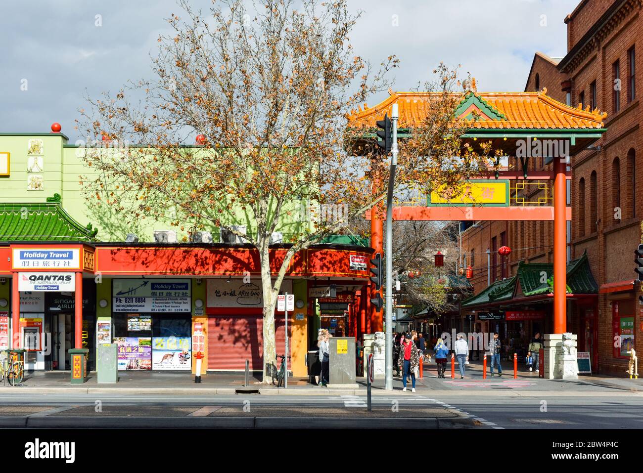 Chinatown Adelaide, Australien Stockfoto