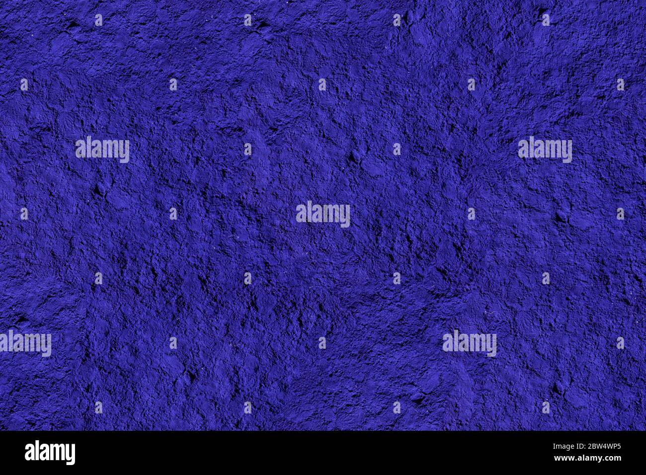 Abstrakter Hintergrund von blauen trockenen Pulverfarbe.Blaue Textur. Stockfoto