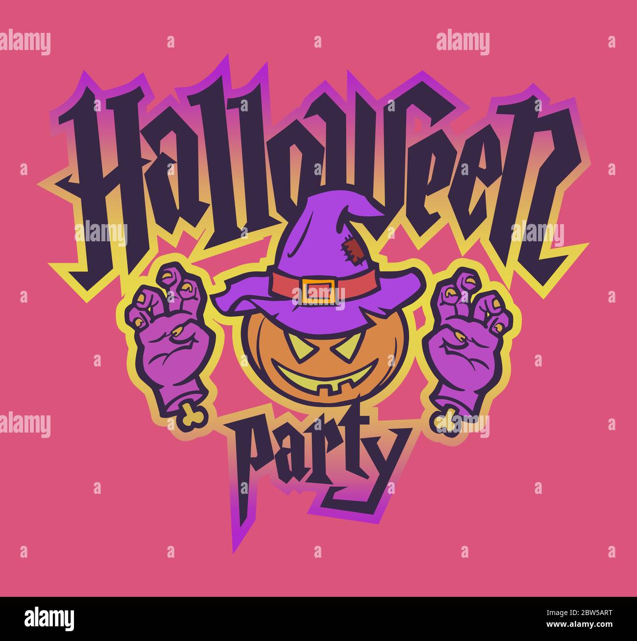 Party Rosa Logo Rosa logo Stock-Vektorgrafiken kaufen - Alamy