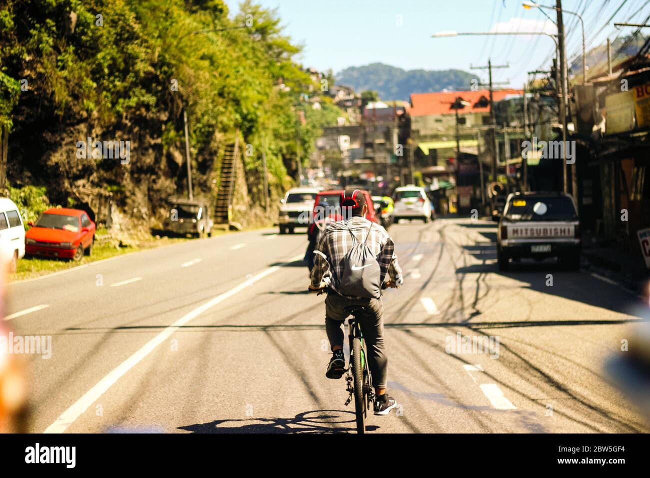 Covid-19 in Baguio City Stockfoto