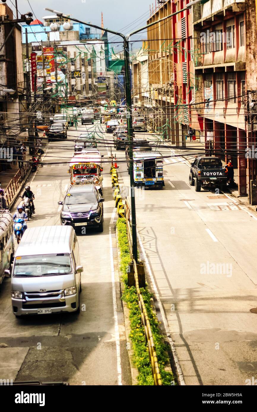 Covid-19 in Baguio City Stockfoto