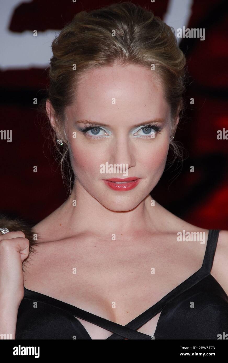 Marley Shelton bei der Premiere "The Number 23" in Los Angeles im Orpheum Theater in Downtown Los Angeles, CA. Die Veranstaltung fand am Dienstag, den 13. Februar 2007, statt. Foto: SBM / PictureLux - Dateireferenz # 34006-2315SBMPLX Stockfoto