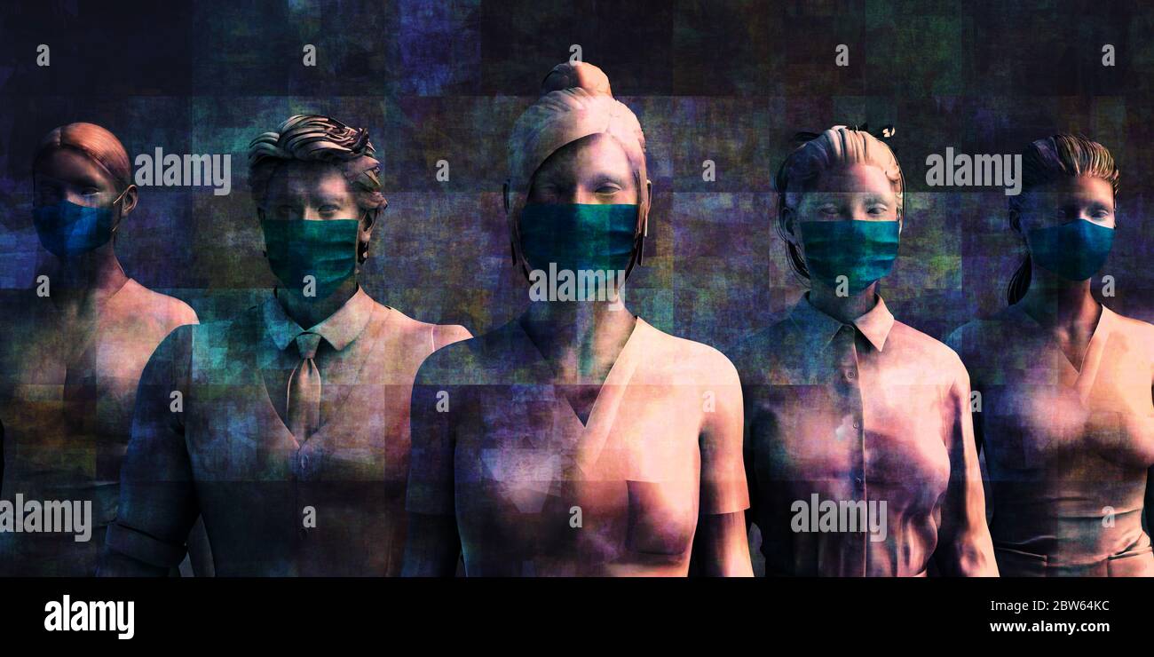 Vielen Dank An Die Wichtigsten Arbeitnehmer Covid-19 Ausbruch Lockdown Konzept Stockfoto