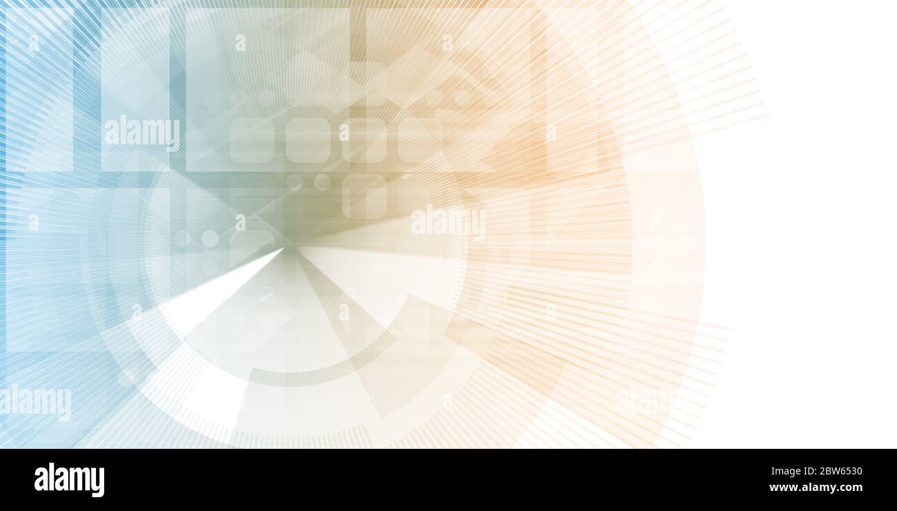 Werbung Netzwerk Stockfoto