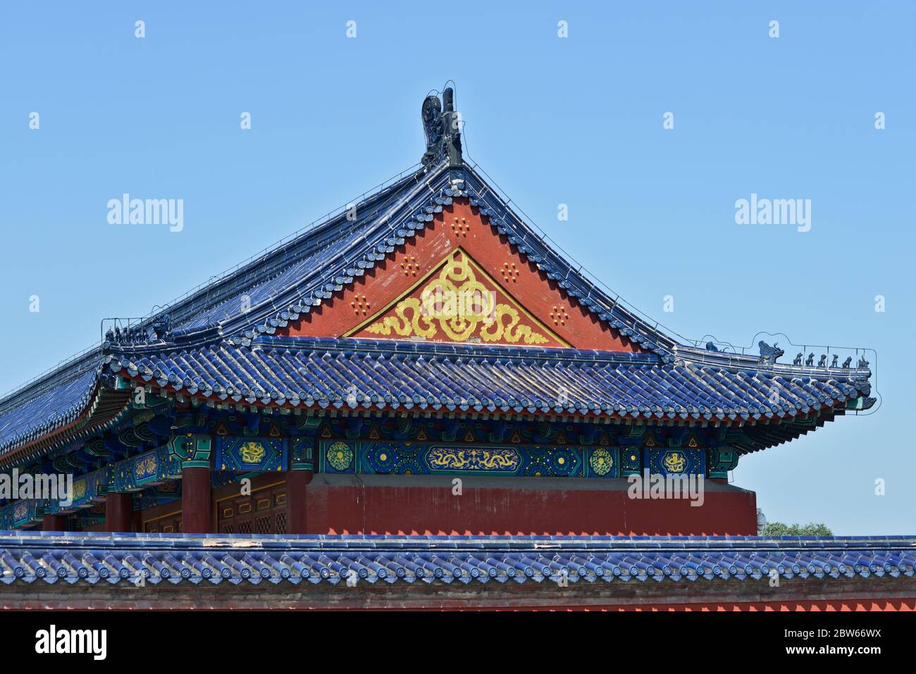 Himmelstempel: Haupthalle. Peking, China Stockfoto