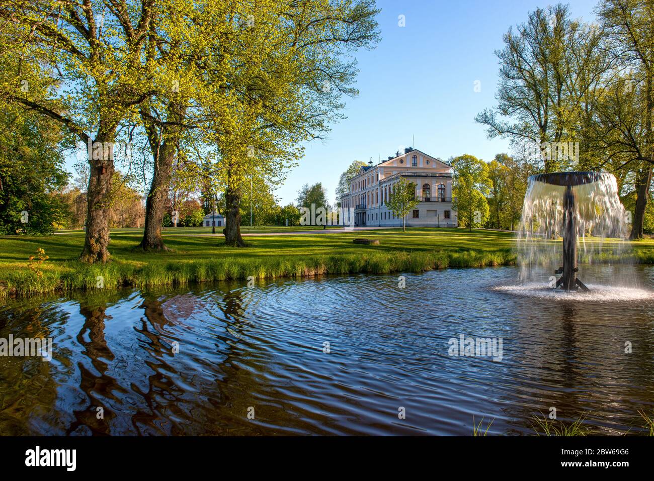 Säfstaholms slott, Safstaholm Schloss Kulturzentrum in Vingåker, Södermanland, Sverige Stockfoto