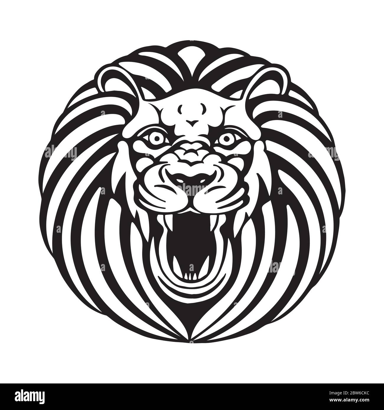 Lion Tattoo Stock Vektorgrafiken Kaufen Alamy