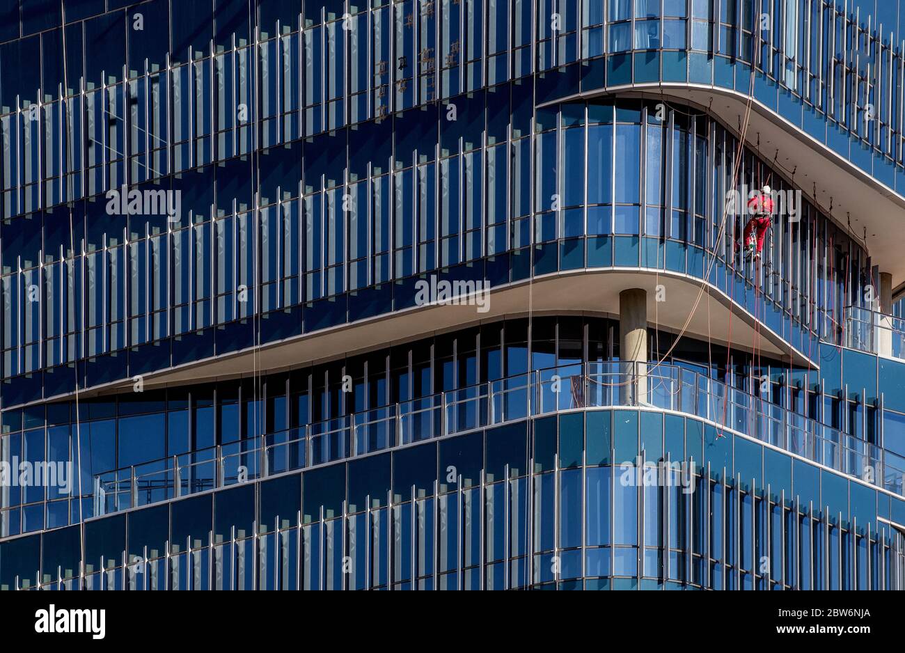Abstrakte Architekturlinien bilden sich Stockfoto