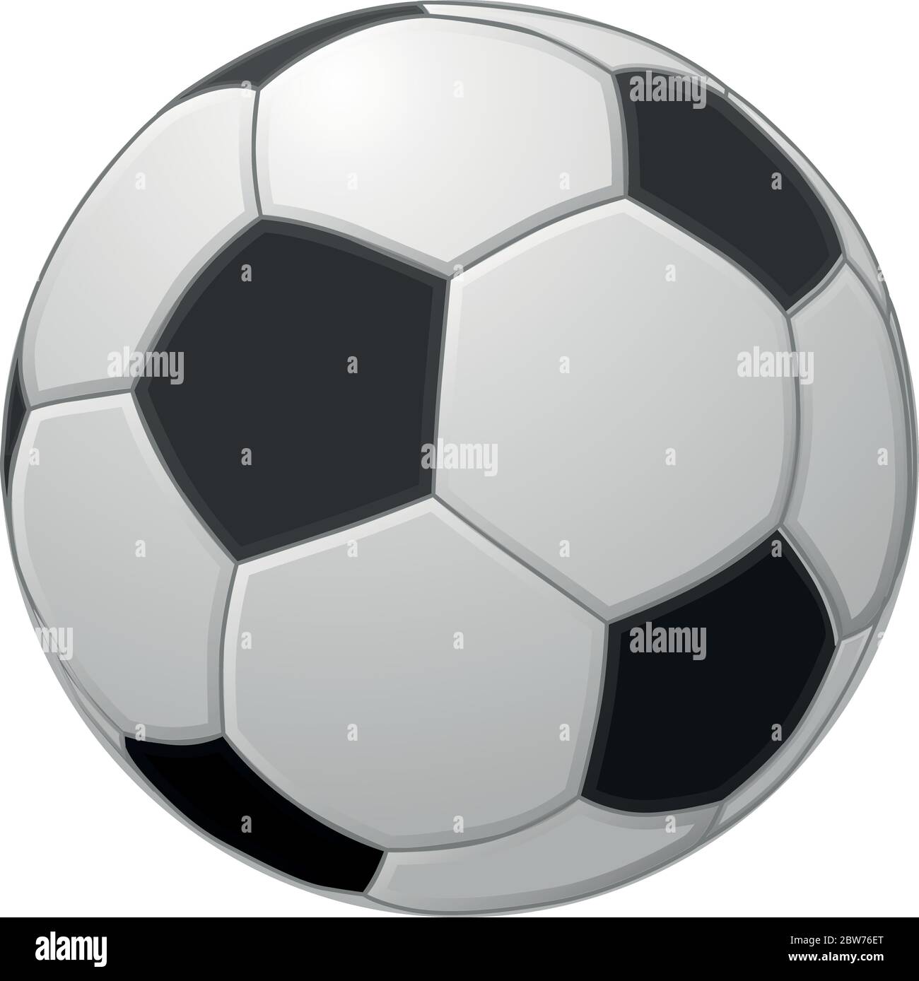 vektorgrafik eines fußball-europa Stock Vektor