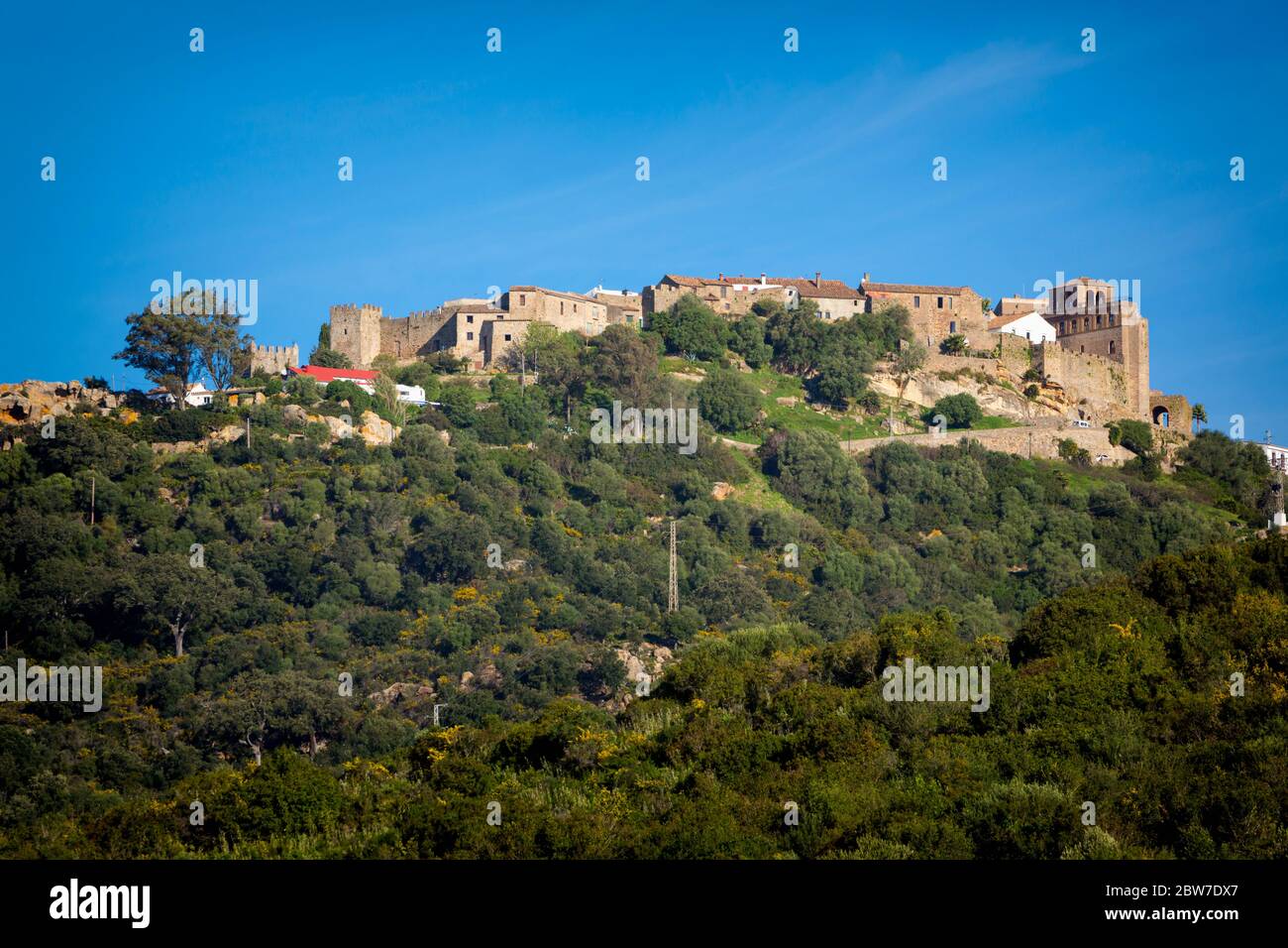 Castellar De La Frontera, Provinz Cadiz, Andalusien, Südspanien. Stockfoto