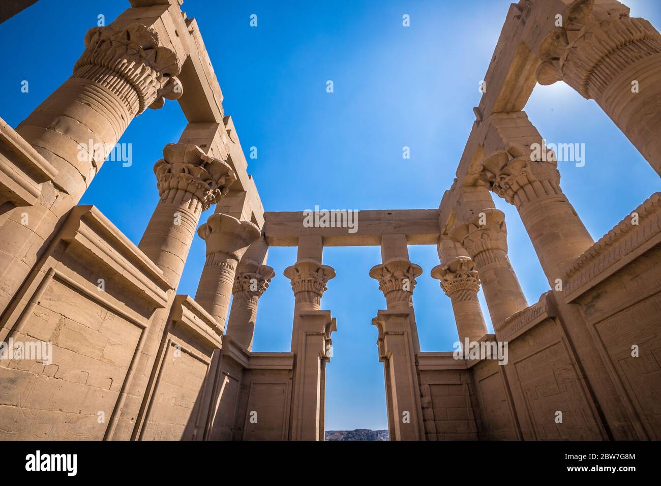 Philae Tempel in Ägypten Stockfoto