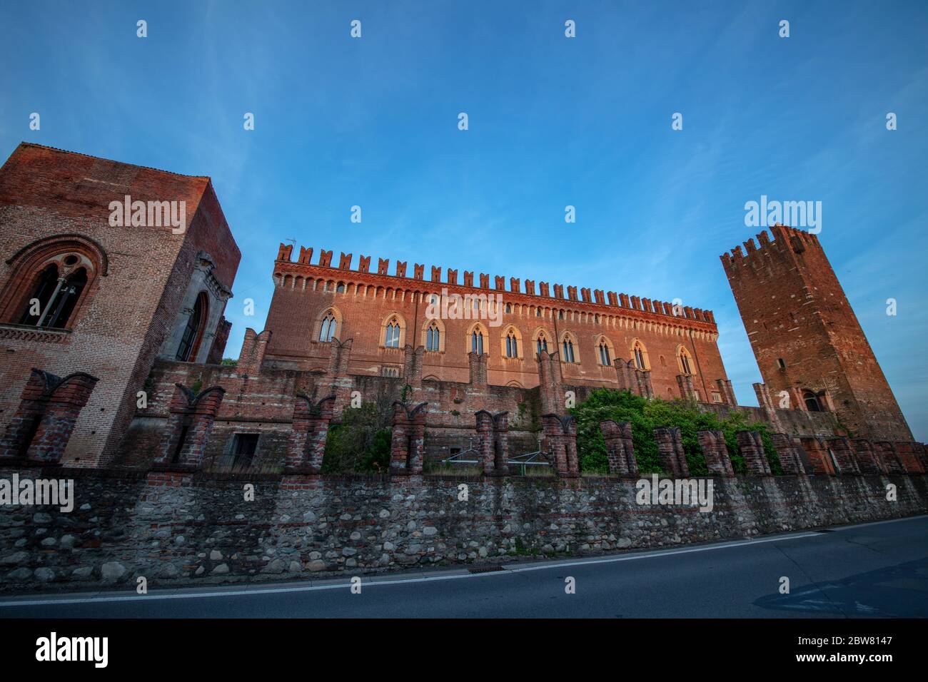 Das schöne Castel von Carimate, Provinz Como, Italien Stockfoto