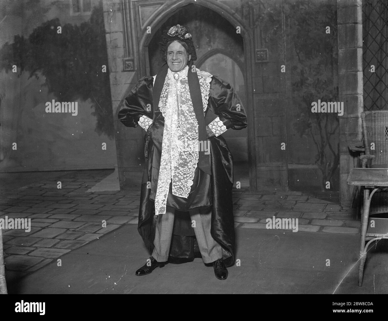 Charley 's Tante in St James 's . Richard Cooper als Tante von Charley. 20 Dezember 1926 Stockfoto